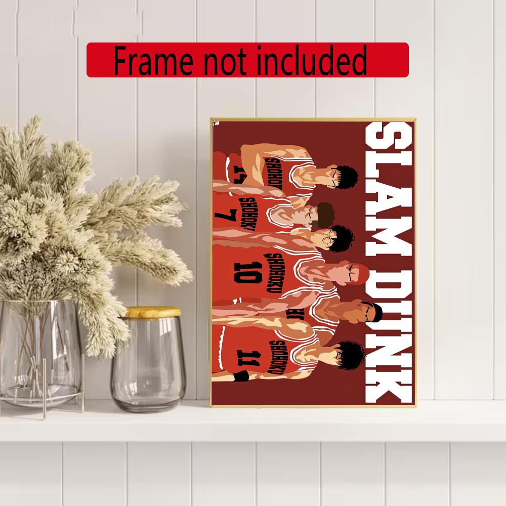 Sakuragi Basketball Dunk Diamond Painting Round Diamond Mosaic Rhinestones Diamond Embroidery Craft Kit Wall Decor Without Frame