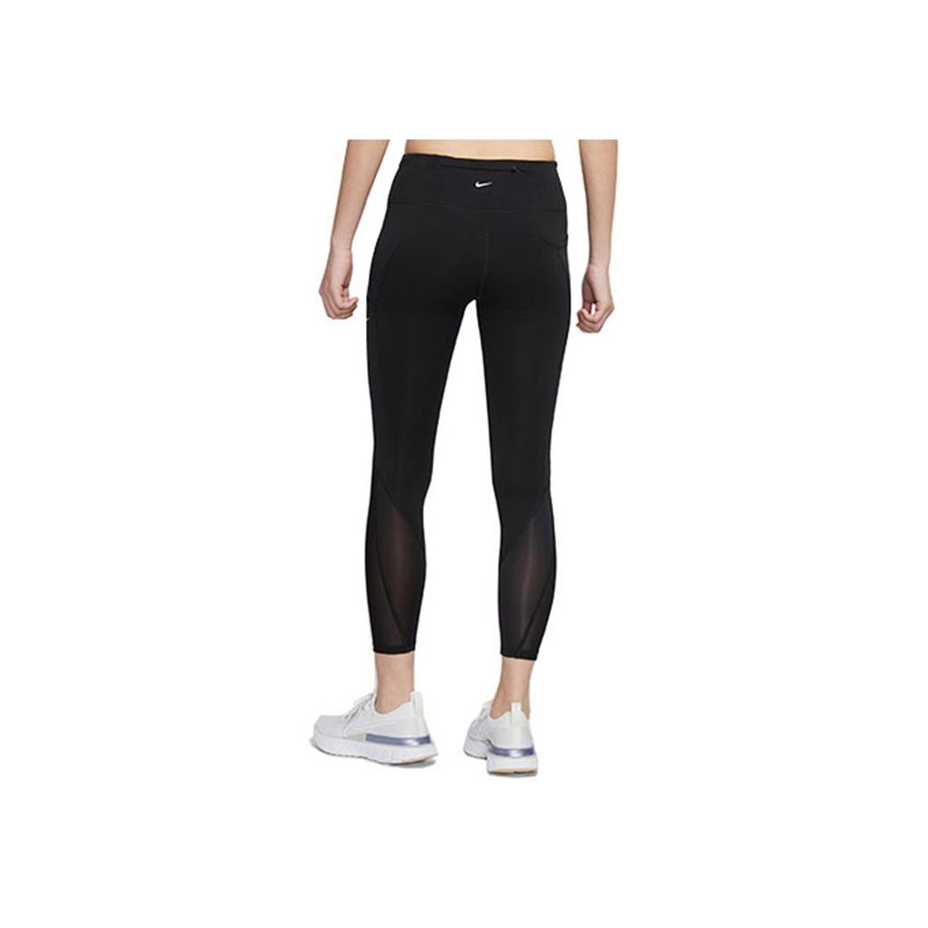 Nike Epic Luxe Cool 7/8 Mid-Rise Running Leggings Women Leggings Black CZ9619-010