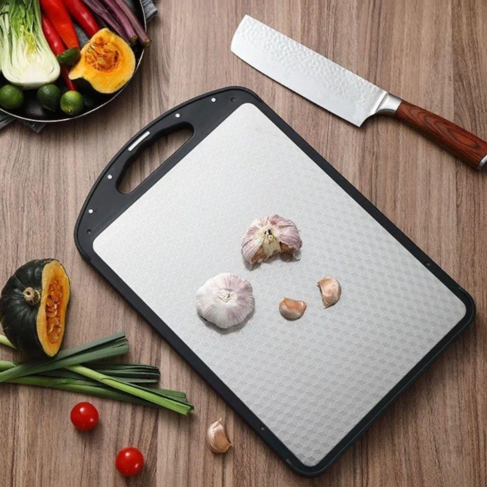 Durable Steel Stainless Steel Cutting Board Easy to Clean Scratch Resistant Board Counter Top
