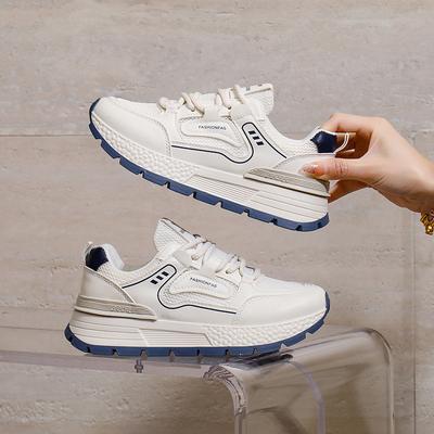 2025 Sommer neue koreanische Version atmungsaktive Flyknit Damen Schuhe ins Tide Studenten Lauf Sport Freizeitschuhe AD8861-3