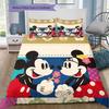 Japanese-style Kimono Mickey and Minnie Mouse Couple Print Bedding Set - A Perfect Choice for Decorating A Child's Bedroom.