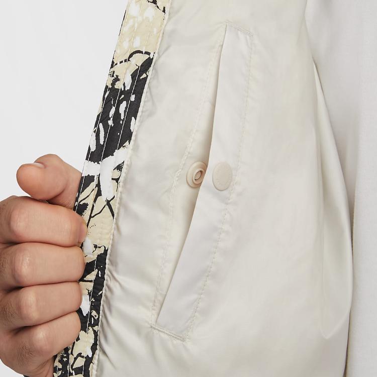 Nike Primaloft Therma-Fit Adv ACG Lunar Lake Loose Fit Hooded Warm Jacket Men Jacket Light-Brown Coal-Black Mountain-White HF0034-104