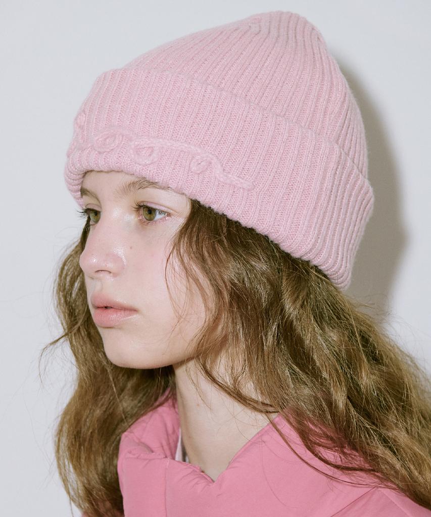 SINOON Sinoon Logo Beanie (Pink)