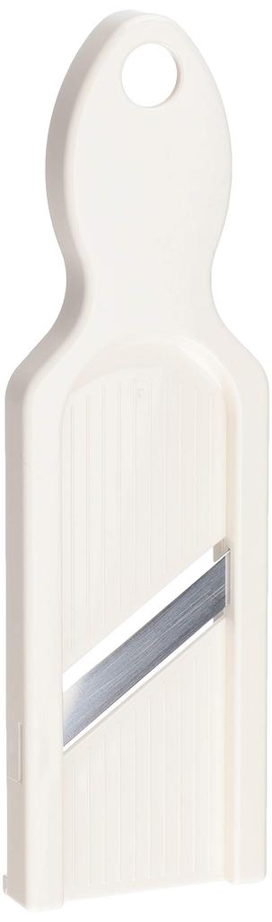 Nagao Mini Made In Tsubame-Sanjo Double-Edged Slicer, White, Japan, AMS-610