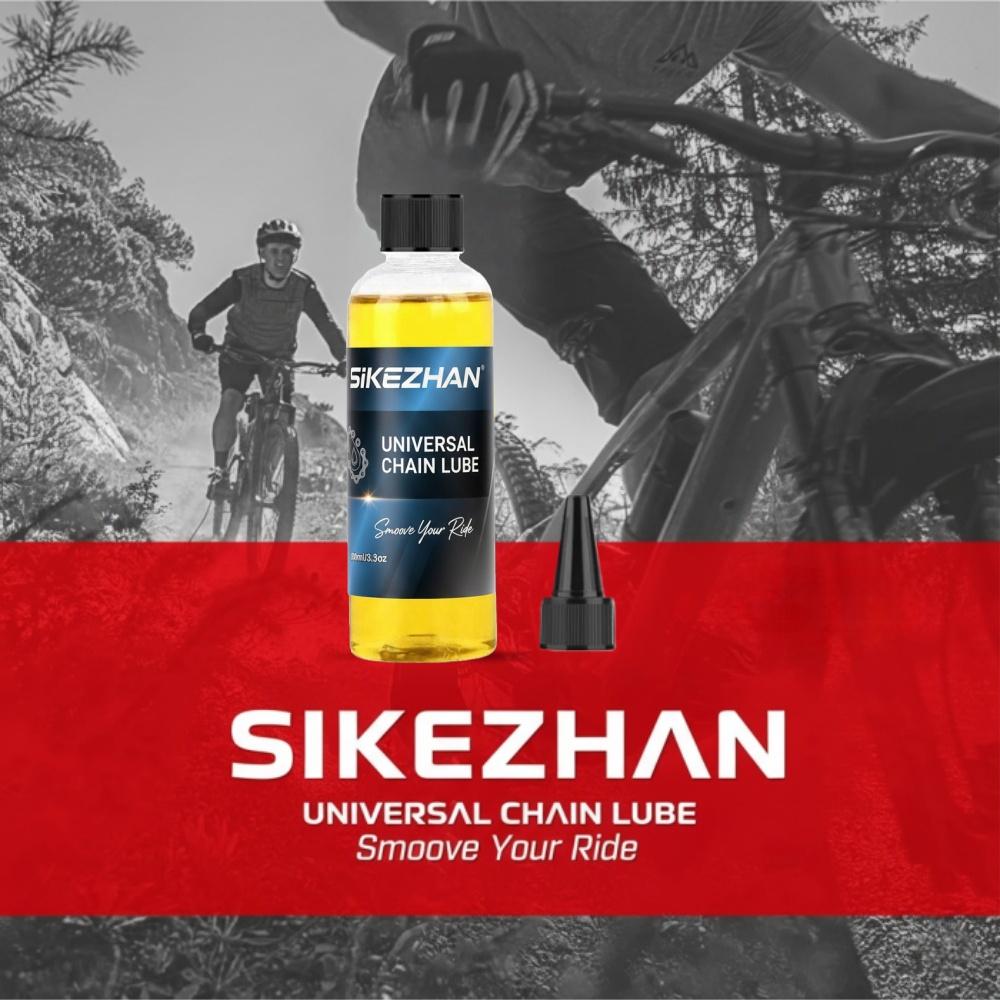 All-in-One Self-Cleaning Chain Oil for MTB, Gravel & E-Bikes – Long-Lasting Wet Lube for Harsh, Muddy Conditions By SIKEZHAN
