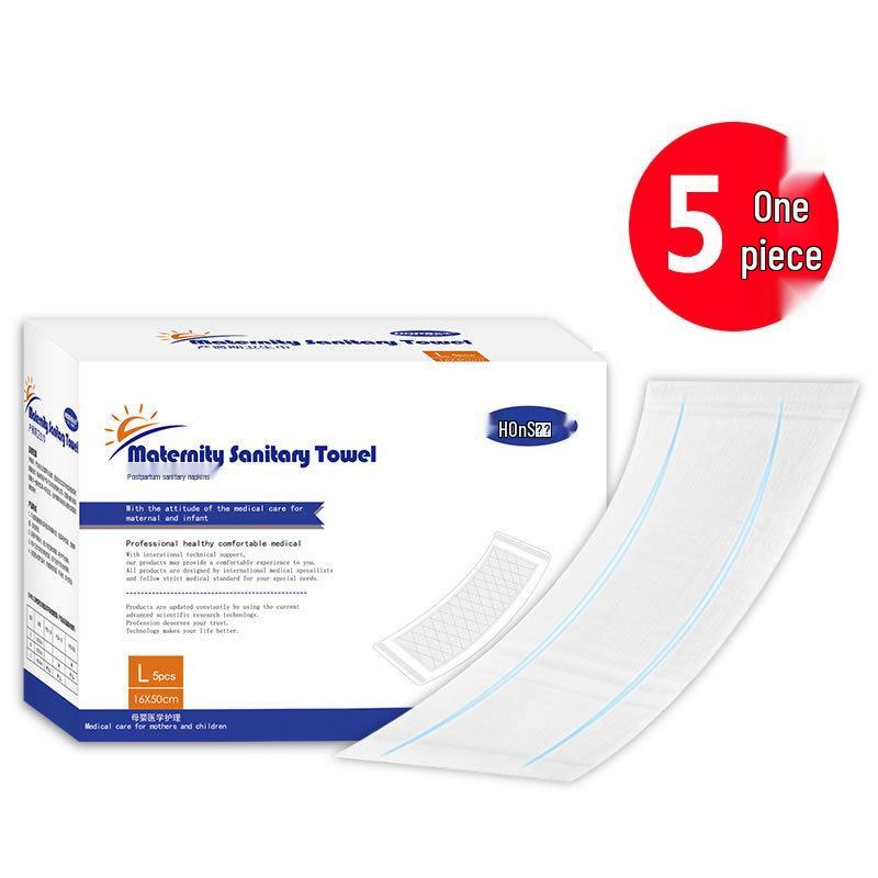 Extra Thick Maternity Pads - Postpartum Labor Bag (S, M, L Sizes)