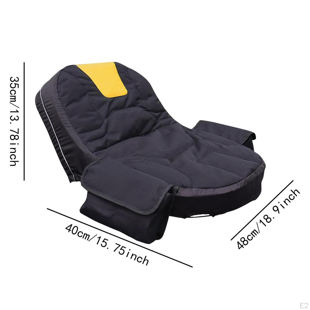 Rasenmäher Sitzbezug Schutz Praktisch Rutschfest Gepolstert Ersatz Outdoor Gummiband