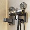 2Pcs Punch-Free Blow Dryer Hanger Wall Mounted Air Blower Storage Bracket  for Home