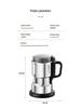 Stainless Steel Electric Grain and Cereal Grinder, Wall-Breaking Machine