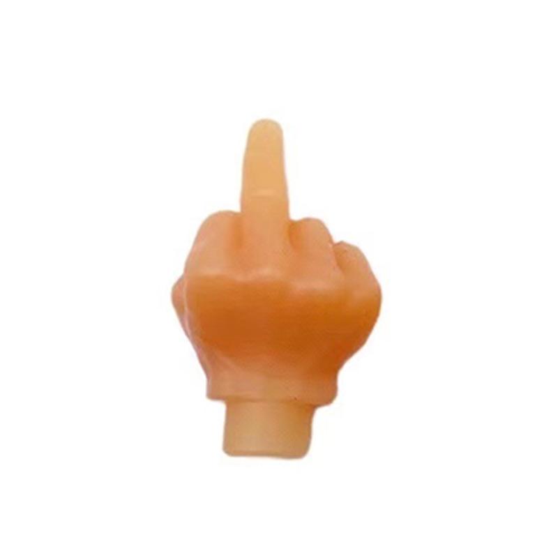 Motorcycle Car Tire Valve Cap Personality Decor Middle Finger Styling Dustproof Waterproof Valve Caps Cover Tyre Valves Stem Cap