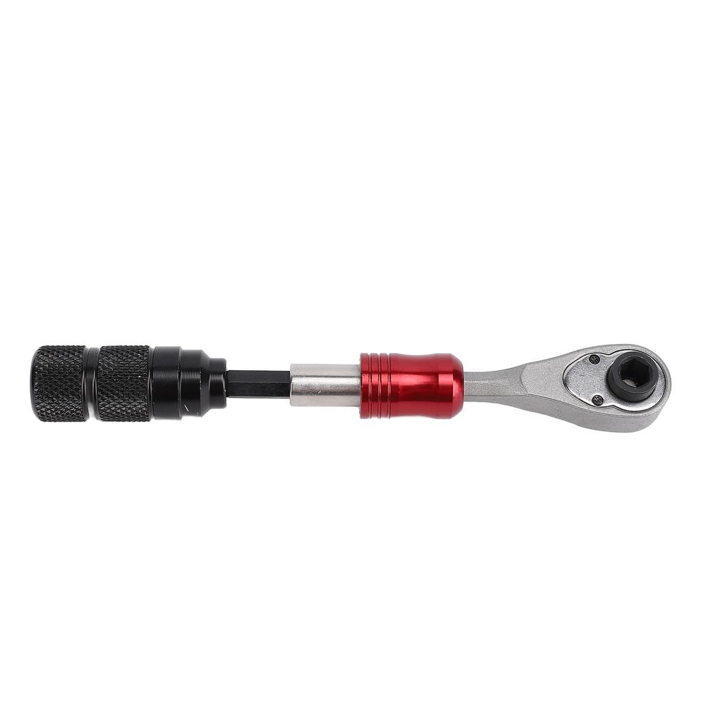Ratchet Wrench Set Multifunctional Socket Non Slip Handle Screwdriver Bit Tire Pry Bar Combo Tool