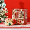 Caneca Magnética de Natal de Grande Capacidade com Tampa e Colher - Caneca Cerâmica DIY Desenho Animado Criativo Presente