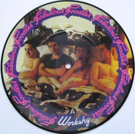 

7inch Record FABULOUS POODLES - Workshy 7NPX46188 Pye Records 1979 UK Rock Used