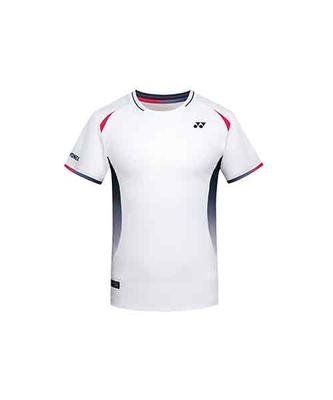YONEX 261Ts011M Weiß Herren Aktiv Gradient Punkt Gaming-Kleidung
