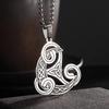 Stainless Steel Witchcraft Pentagram Necklace for Men Jewish Hebrew Four Letter Solomon Pendant Rune Amulet Jewelry