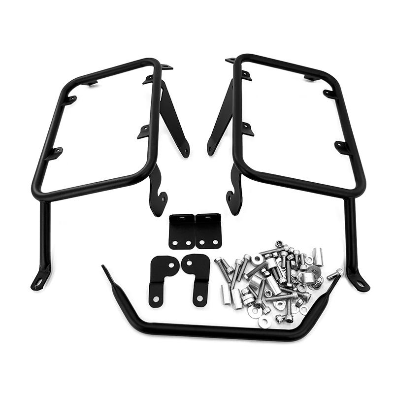 Fit For Honda NC750X 2021-2023 Motorcycle Side Saddle Bag Support Guard Bars Mounting Brackets Pannier Racks Side Carrier NC750S