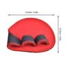 1 Pair Weight Lifting Weightlifting Protection Pads Gloves for Fitness Workout Exercise(Red)