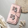 Funny Seagull Print Women Wallet Coffee Lover Faux Leather Long Purse
