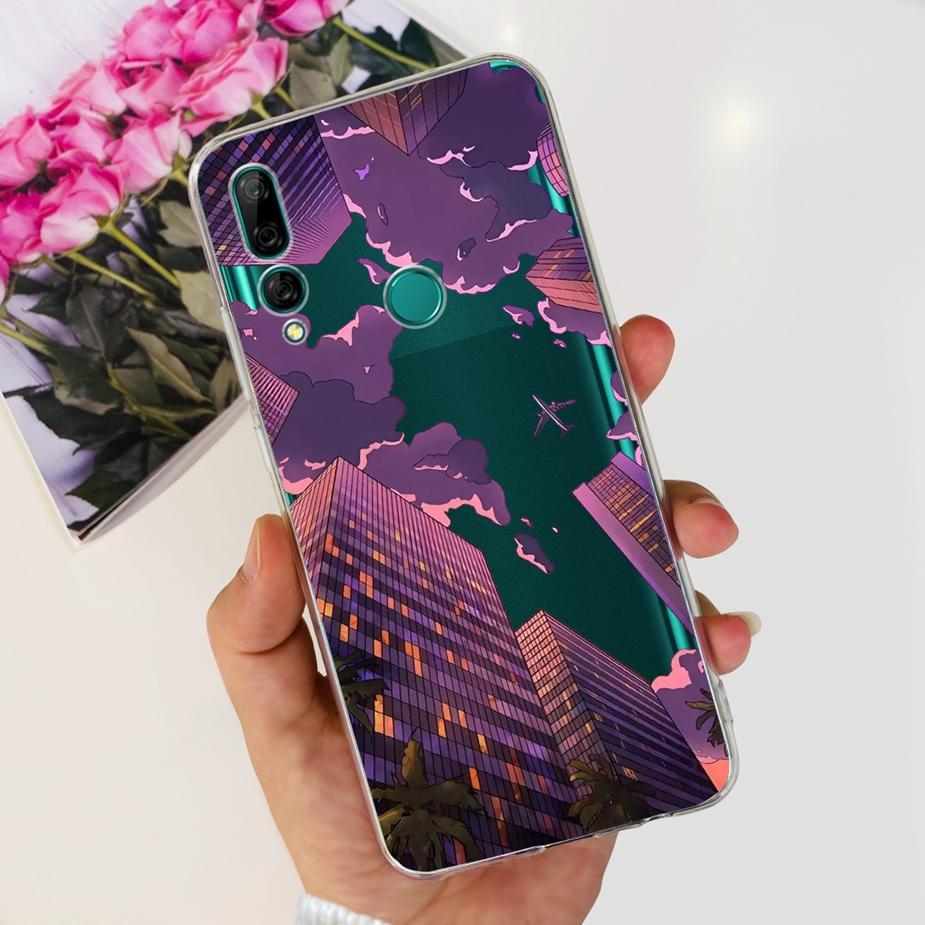 For Huawei Y9 Prime 2019 Case STK-L21 STK-L22 New Fashion Painted Cover Clear Silicone Shell For Huawei Y9 Prime 2019 Phone Case