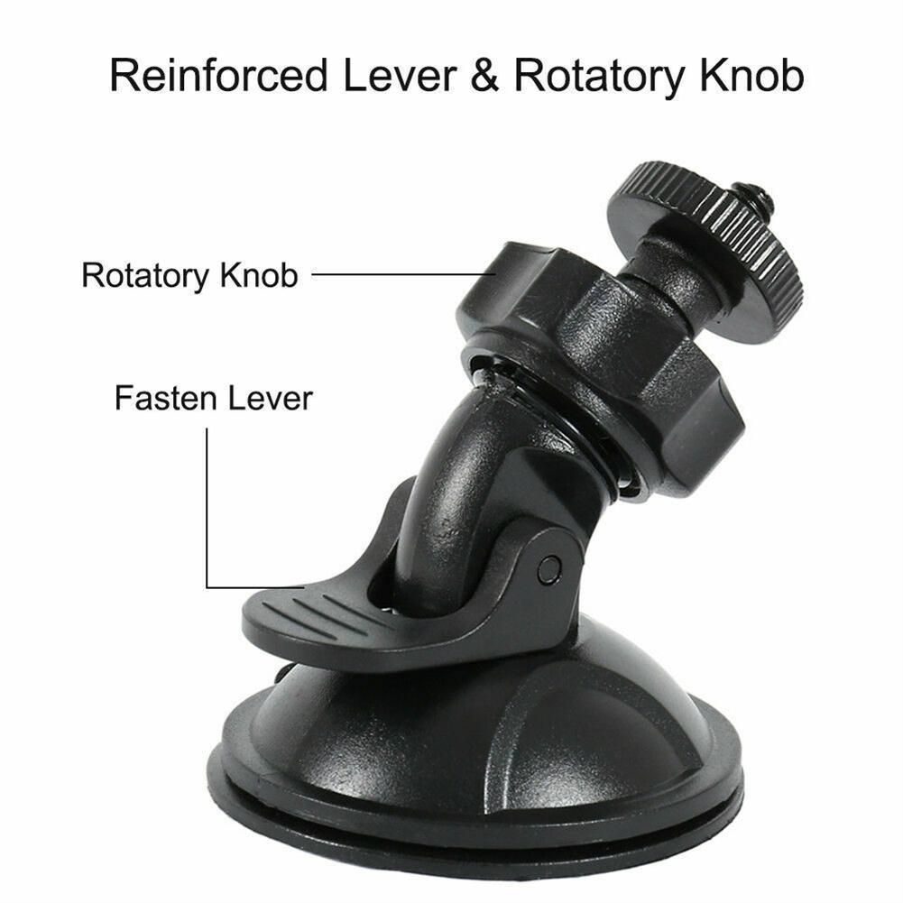 Suction Cup Mount Dvr Bracket 6MM/4MM Screw Car Mounted Dvr Holder