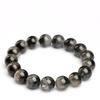 Hongchu Crystal Natural Black Rutilated Quartz Treasure Bowl Bead Bracelet Ice Black Rutilated Quartz Treasure Bowl Bracelet