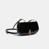 YSL Women's Single Shoulder Crossbody Saddle Bag - 2025 New Style, Versatile and Niche