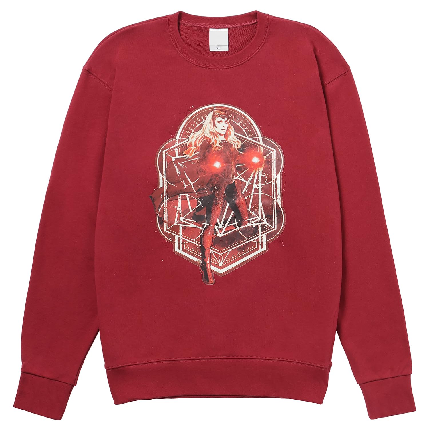 

Small Planet Marvel Sweatshirt, MARVELPOP Color Series, Doctor Strange in the Multiverse of Madness, Scarlet Witch, Size XL