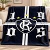 Clube do Remo blanket Flannel Blanket Soft Cozy Plush Throw for Sofa Bed Lightweight Home Decoration Outdoor camping