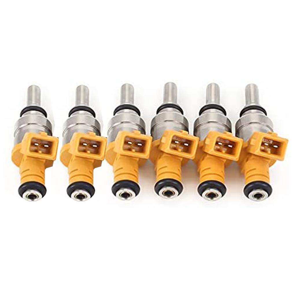 Cheap 6Pcs Car Fuel Injector 0K30E13250 for KIA Rio 1.6L 1.5L 2001