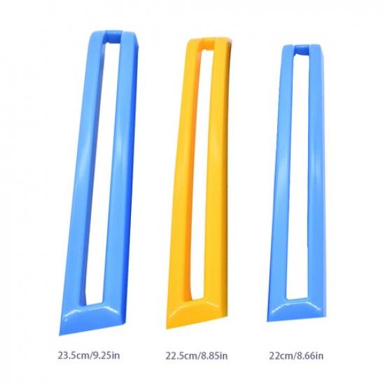 3X For Volvo XC90 Gen2 16-19 Sweden Flag Color Front Grille Ert Trims Strip