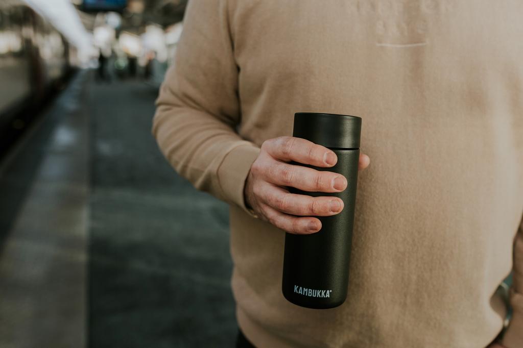 Kambukka Olympus Matte Black Thermal Mug 500 1 Pc