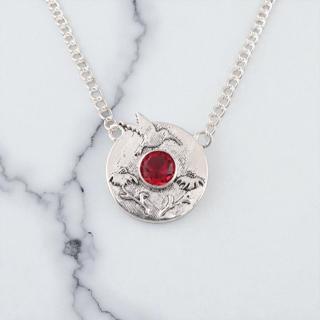 Pink Rubellite Gemstone 925 Sterling Silver Women Jewelry Handmade Pendant0.92" CP-34-14