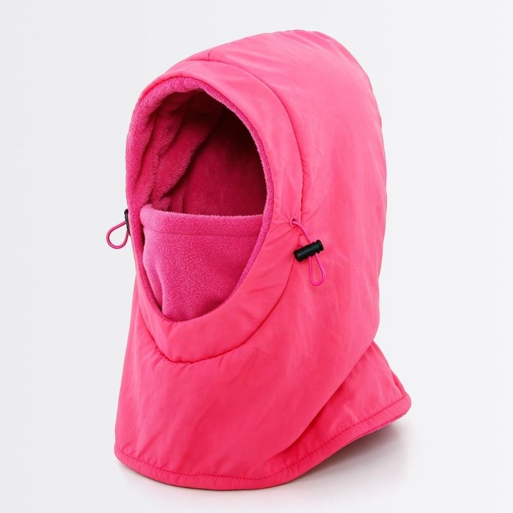 Thick Winter Face Mask Warm Windproof Hood Hat Hooded Kids Balaclava Hat Skiing