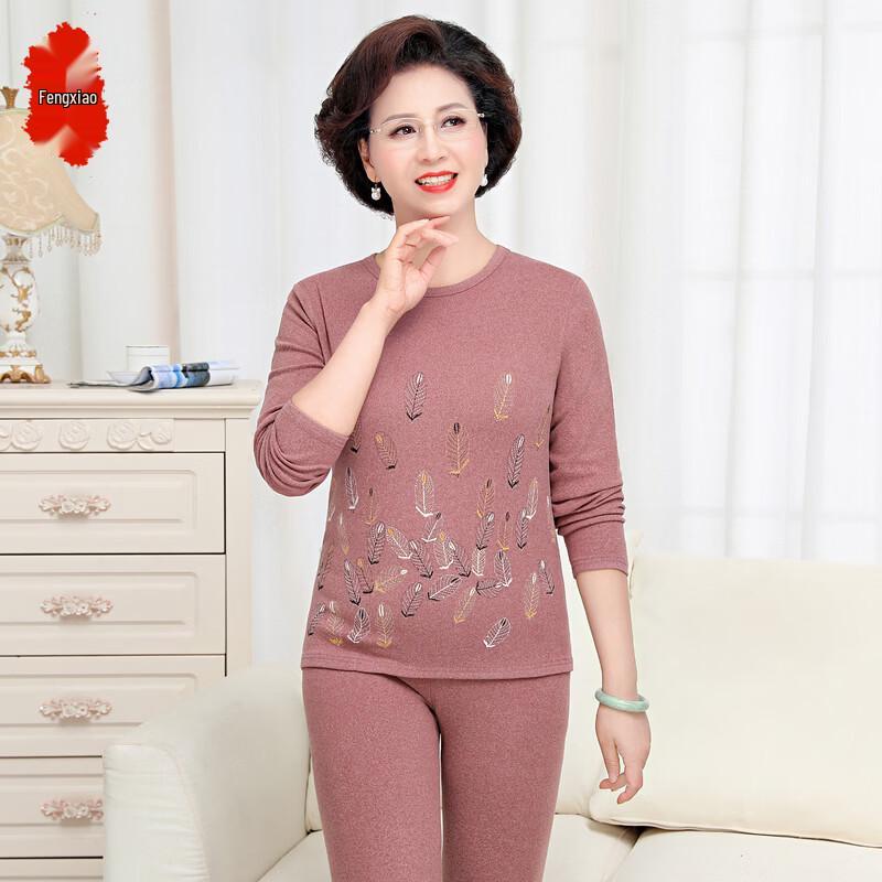 Women's Winter Floral Long-Sleeve Pullover