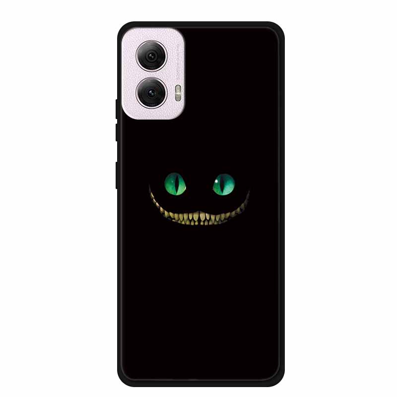 For Moto G Power 2024 Case TPU Animals Soft Silicone Phone Cases For Motorola G Power 2024 5G Wolf Protector Original Back Cover