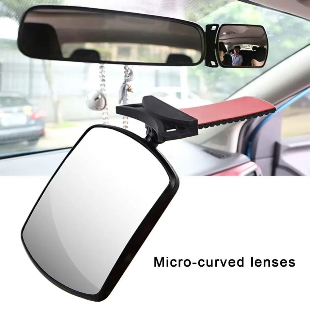 Convex Mirror Baby Safety Mirror 360 Degree Adjustable Blind Spot Mirror Car Interior