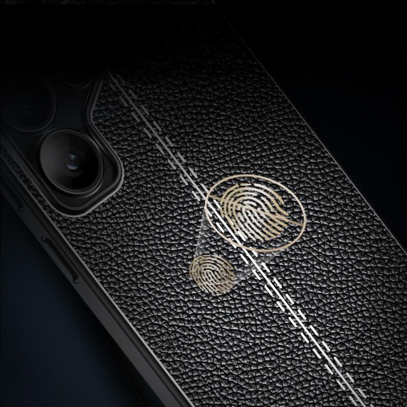 Geeignet für Samsung A55 5G Litschi-Muster Vollständig inklusive Handy Weichschale S25 Ultra Ledermuster Anti-Fall Schutzhülle