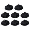 4/8 Set Durable Silicone Pen Holder Handy Writing Tool Storage Holder Convenient Silicone Pen Organizer for Students