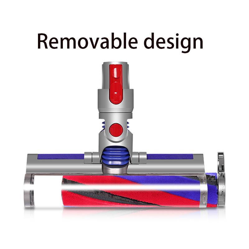 Vacuum Cleaners Parts Carpet Hard Floor Motor Head Electric Cleaning Quick Release Soft Roller Brush For Dyson V7 V8 V10 V11 V15