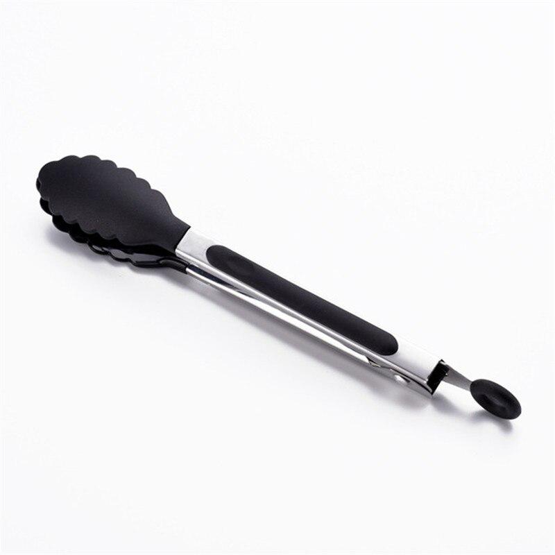 3 Pcs Silicone Food Tong Plastic Kitchen Tongs Non-slip Cooking Clip Clamp BBQ 3 Pcs Silicone Food Tong Plastic Kitchen Tongs Non-slip Cooking Clip Clamp BBQ