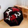 1 PC Automatic Folding Umbrella - Eyes, Lips Pattern, Portable & Foldable Design with 8 Ribs, Christmas Birthday Gifts