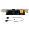 Digital Baffle Universal Motherboard SPDIF Fiber Coaxial GoldPlated Interface DTSAC3LPCM