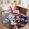 Coraline Print Round Rug, Washable Floor Carpet, For Entryway Dorm Laundry Room Office Study, Home Decor Birthday Christmas Gift