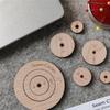 Aug. Jenerates Seam Circles, Wooden Circle Quilting Template, Circle Template Quilting Rulers And Template