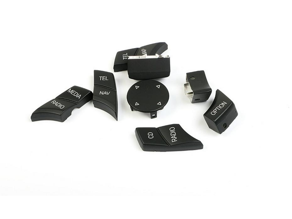 Compatible with BMW E Platform Central Control Multimedia Buttons for Older 3 Series, 5 Series, X5, X6, E90, E70 iDrive Controllers.