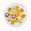 Kawaii Simulation Food Cookies Flatback Resin Cabochons Kids Doll House DIY Headwear Accessories Scrapbook Decor