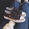 Elastic Band Non-slip Bear Canvas Shoes Women's Spring and Autumn Versatile New Student Board Shoes