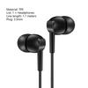 Wired Earphone with Mic-phone Stereo Surround Heavy Bass Stable Signal Universal Music Game Call Function 3.5mm Jack