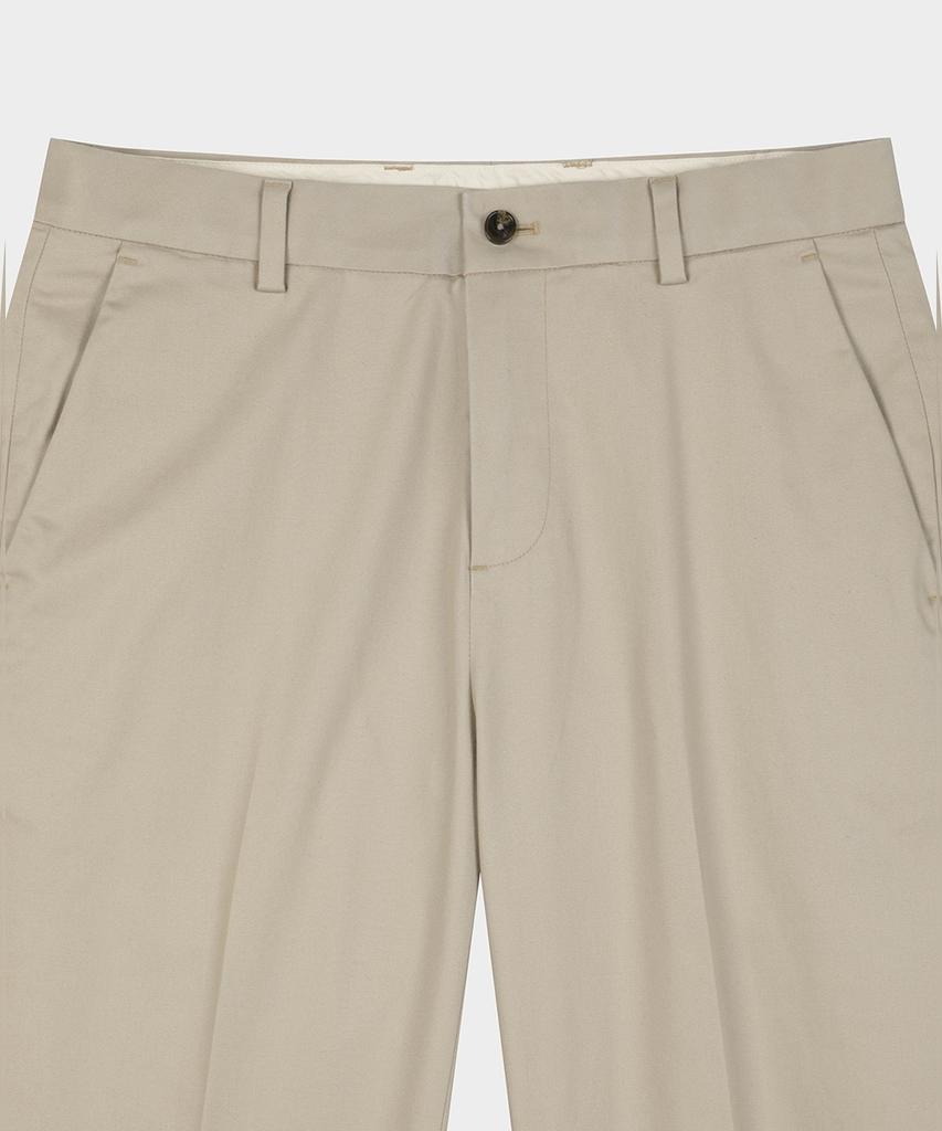BROOKS BROTHERS Regular Fit Cotton Stretch Advantage Chino (British Khaki) (Bbpcmfz502)