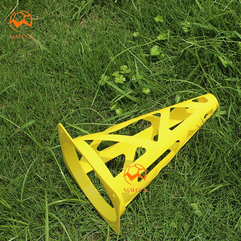 Windproof Hollow Football Training Cones 23cm - Perfect for Roller Skating and Freestyle Obstacle Courses